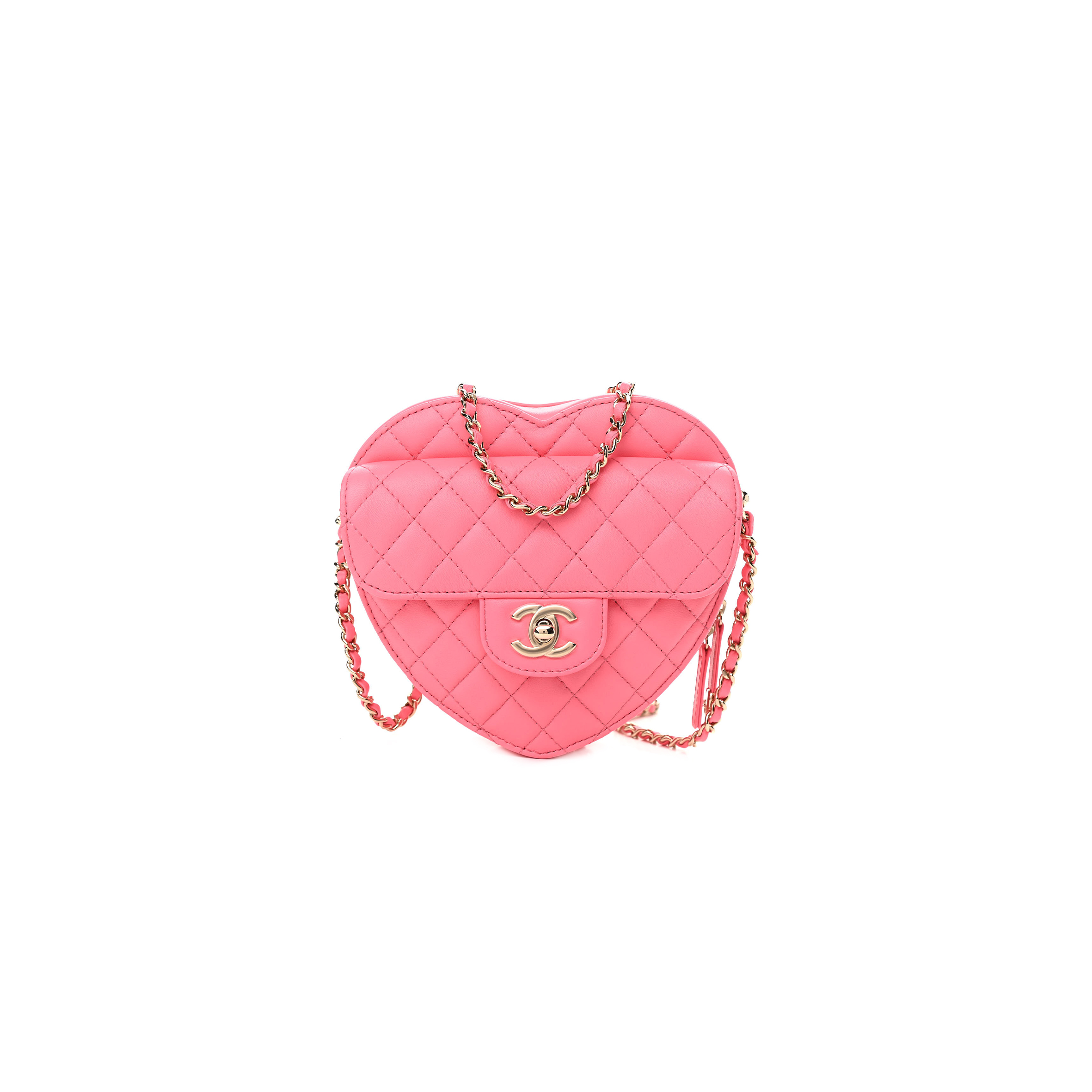 CHANEL CC IN LOVE HEART BAG AS3191 (18*17*4cm)
